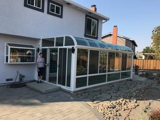 Series 230 Curved Eave Solarium