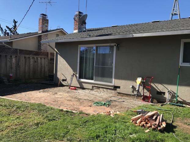 Series 230 Sun and Shade Sunroom / Progress / Before