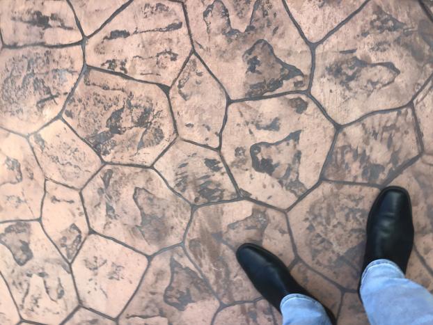 Stamped Colored Concrete
